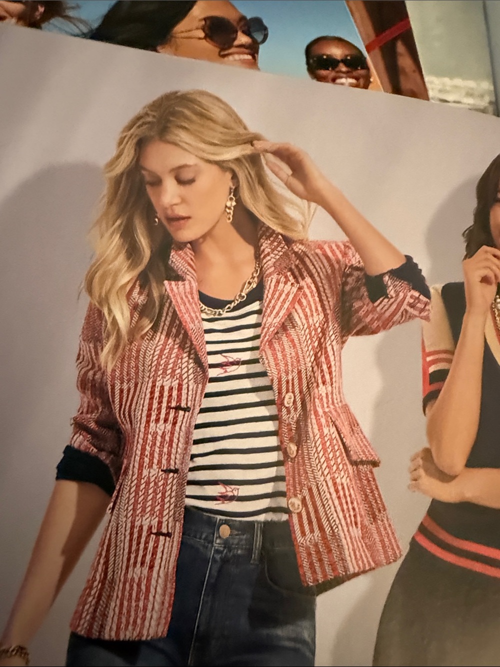 Cabi Patchwork Blazer